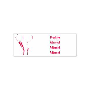 Tampon Auto-encreur Sèche-cheveux & lisseuse-cheveux illustration