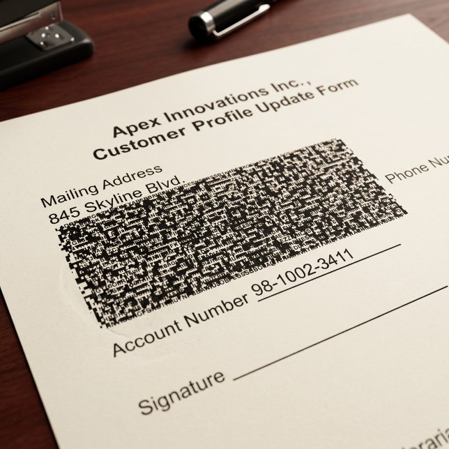 Tampon Auto-encreur Sécurité des documents confidentiels (Créateur téléchargé)