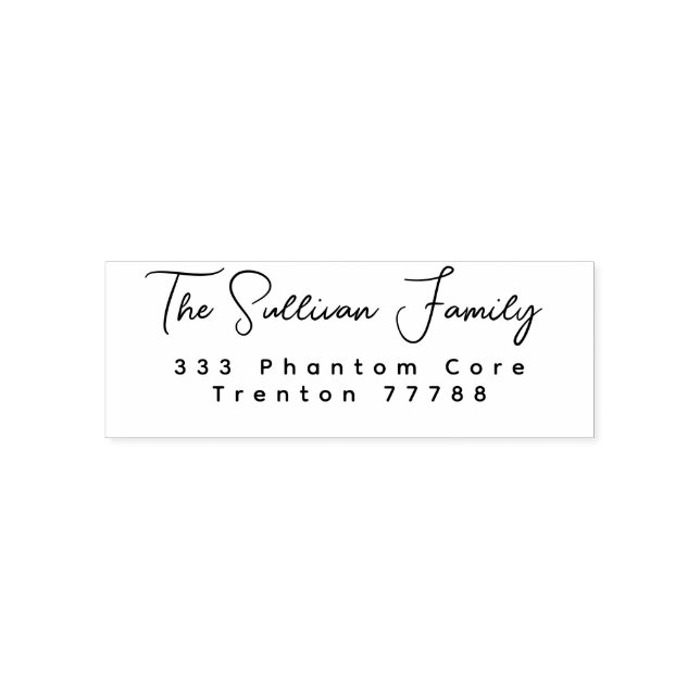 Tampon Auto-encreur Self Inking Rubber Stamp (Design)