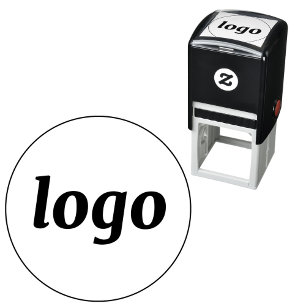 Tampon Auto-encreur Simple branding de logo pour entreprise promotionn