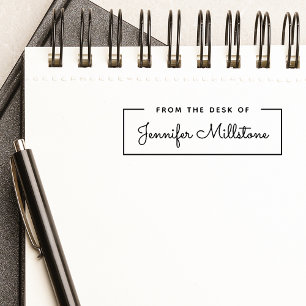 Tampon Auto-encreur Simple De la part de Nom du script