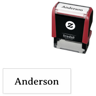 Tampon Auto-encreur Simple Professionnel Entreprise 1.8" x 0.65"