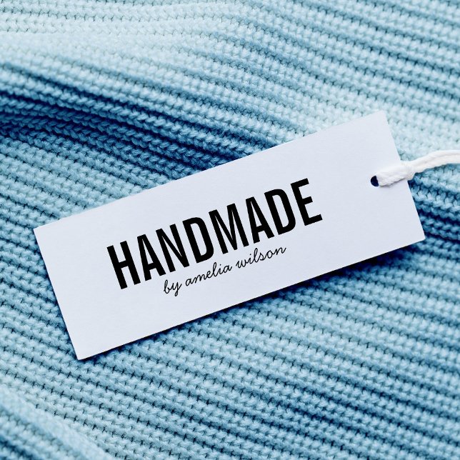 Tampon Auto-encreur Simple stylé Personnaliser avec nom fait main (Créateur téléchargé)