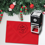 Tampon Auto-encreur Special Delivery From Santa North Pole Christmas<br><div class="desc">Ce timbre de livraison spécial du pôle Nord est parfait pour l'utilisation sur les cartes et cadeaux de Noël. Le design festif peut facilement être personnalisé avec un nom de destinataire au lieu du 25 décembre. Attention : N'utilisez ce cachet que sur les articles pour les personnes sur Père Noël...</div>