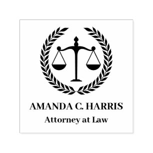 Tampon Auto-encreur Super pour les avocats, les juristes, les juges, l