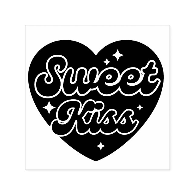 Tampon Auto-encreur Sweet Kiss (Design)