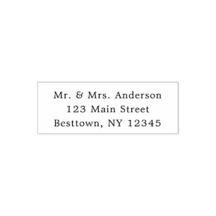 Tampon Auto-encreur Texte simple