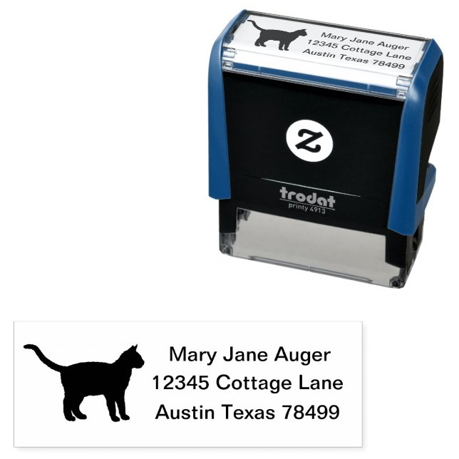 Tampon Auto-encreur Thailandais Personnalisé (En situation)