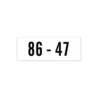 Tampon Auto-encreur Timbre 86-47