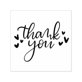 Tampon Auto-encreur Timbre auto-alimentant Merci