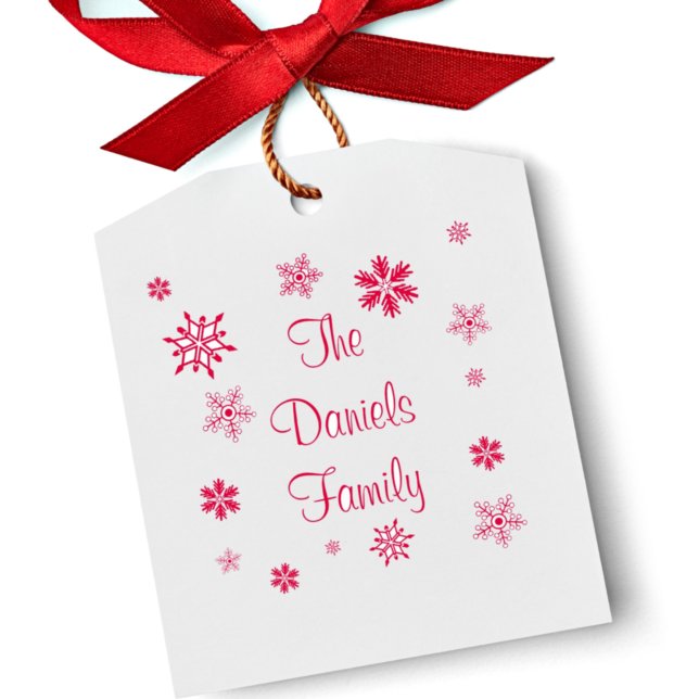 Tampon Auto-encreur Timbre auto-encastré de flocon de Noël personnalis (Créateur téléchargé)