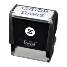 Timbre auto-encastré personnalisé de 2,15 x 0,78 p