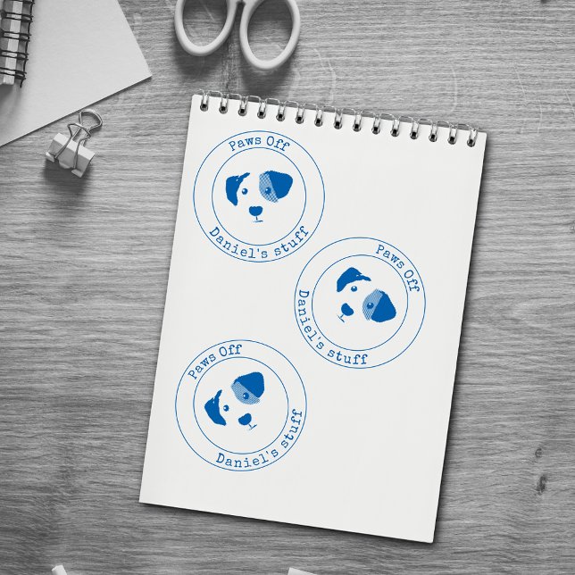 Tampon Auto-encreur Timbre auto-encastré sur les pattes personnalisées (Créateur téléchargé)