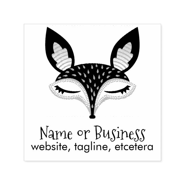 Tampon Auto-encreur Timbre auto-encre Lil Foxie (Design)