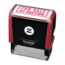 TIMBRE AUTO-ENCREUR POUR VENTE AUX ENCHÈRES