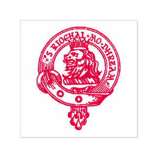 Tampon Auto-encreur Timbre Crest Clan MacGregor (Choisissez Encre Coul