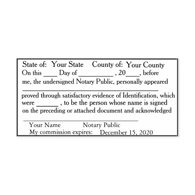 Tampon Auto-encreur Timbre d'accusé de réception public notaire standa (Design)