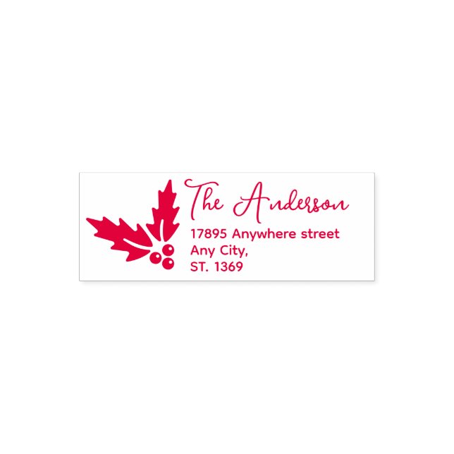 Tampon Auto-encreur Timbre d'adresse de retour automatique (Design)