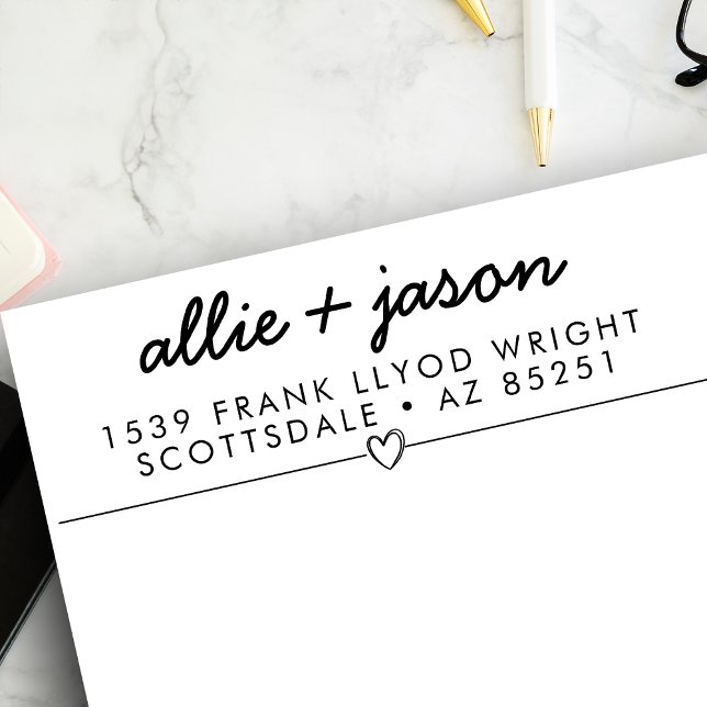 Tampon Auto-encreur Timbre d'adresse de retour automatique personnalis (Créateur téléchargé)