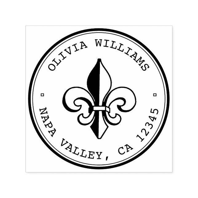 Tampon Auto-encreur Timbre d'adresses personnalisé, Timbre pour mariag (Design)