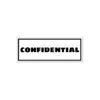 Timbre d'authentification confidentiel