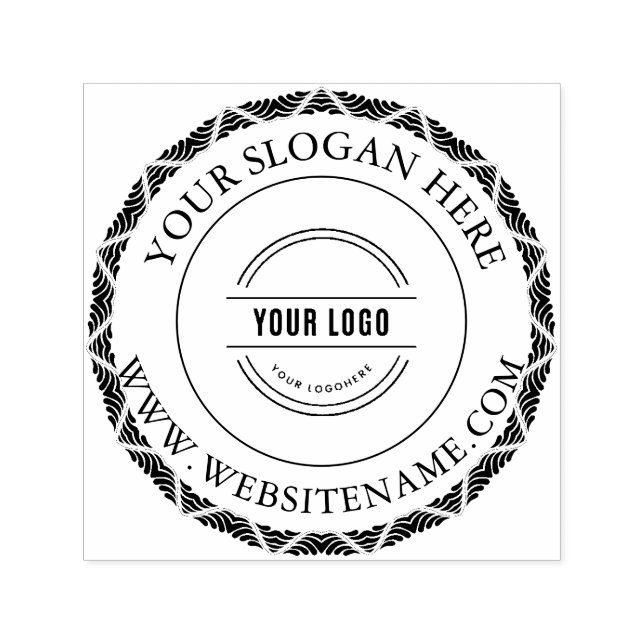 Tampon Auto-encreur Timbre d'auto-intégration du logo d'entreprise per (Design)