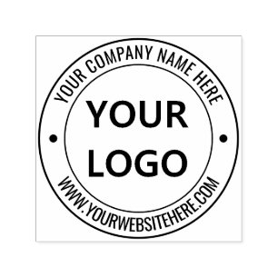 Tampon Auto-encreur Timbre d'auto-intégration du texte du logo d'entre