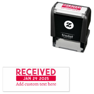 Tampon Auto-encreur Timbre de date personnalisée