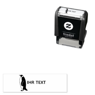Tampon Auto-encreur Timbre de nom "Penguin"