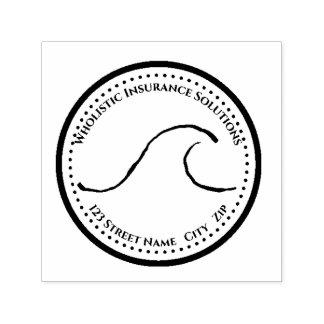 Tampon Auto-encreur Timbre de retour du logo