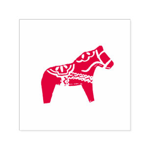 Tampon Auto-encreur Timbre en caoutchouc Dala Horse auto-encre