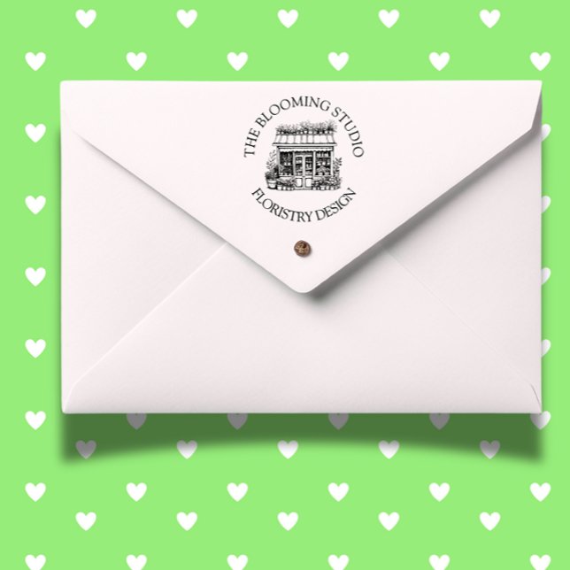 Tampon Auto-encreur Timbre en caoutchouc du studio Florisefront Storef (Enhance your crafts with the Fresh Flowers Storefront theme rubber stamp)