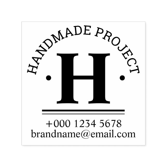 Tampon Auto-encreur Timbre En Caoutchouc Fabriqué Sur Mesure (Design)