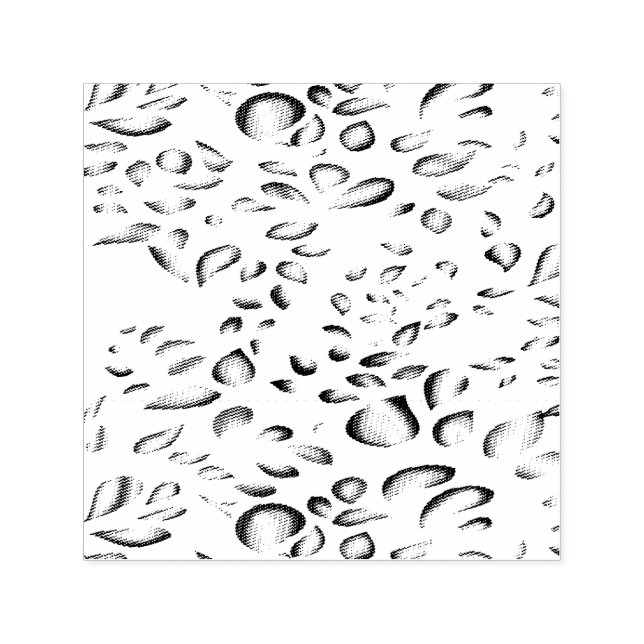 Tampon Auto-encreur Timbres en caoutchouc personnalisés | Arrondi, pré (Design)