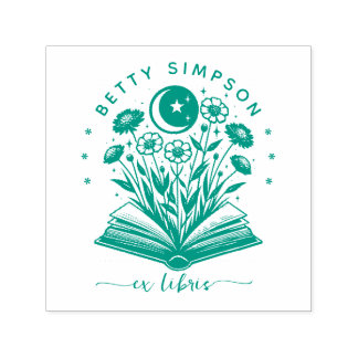 Tampon Auto-encreur Timbres ex libris personnalisés de livre mystique