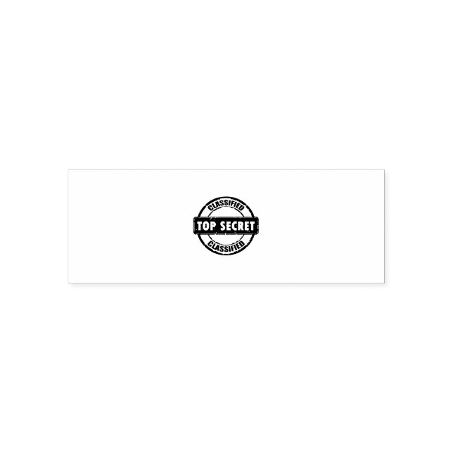 Tampon Auto-encreur TOP secret (Design)