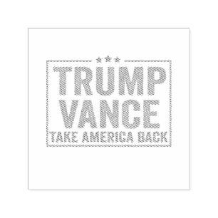 Tampon Auto-encreur Trump Vance Take America Back Election Vote USA