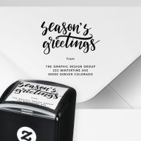 typographie Joyeuses Fêtes nom d'entreprise adress