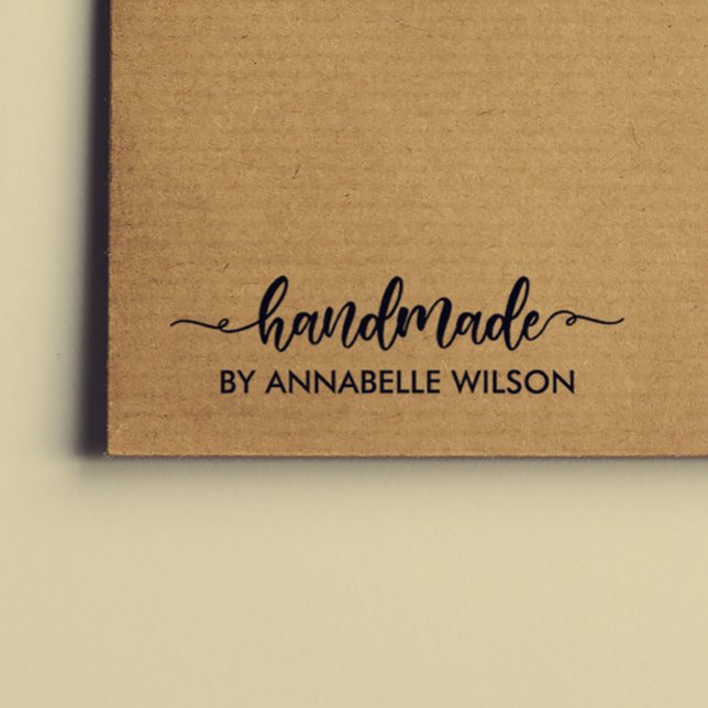 Tampon Auto-encreur Typographie Moderne Faite À La Main Par (Créateur téléchargé)