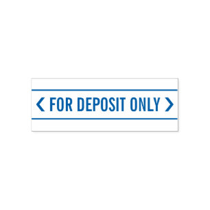 Tampon Auto-encreur Vérifier le tampon en caoutchouc d'indice restrict