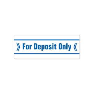 Tampon Auto-encreur Vérifier le tampon en caoutchouc d'indice restrict