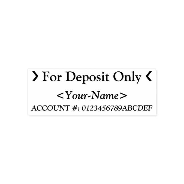 Tampon Auto-encreur Vérifier l'index restrictif et le nom personnalisé (Design)