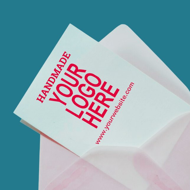 Tampon Auto-encreur Votre logo d'entreprise personnalisé (Créateur téléchargé)