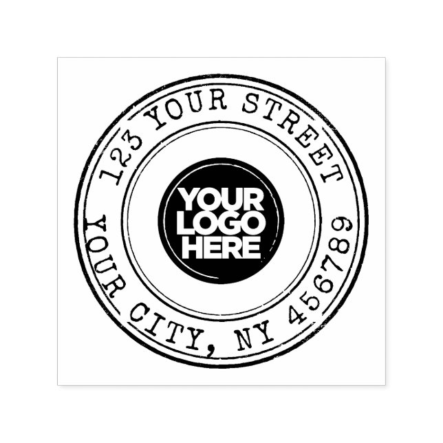 Tampon Auto-encreur Votre machine à écrire d'adresse de retour d'arron (Design)