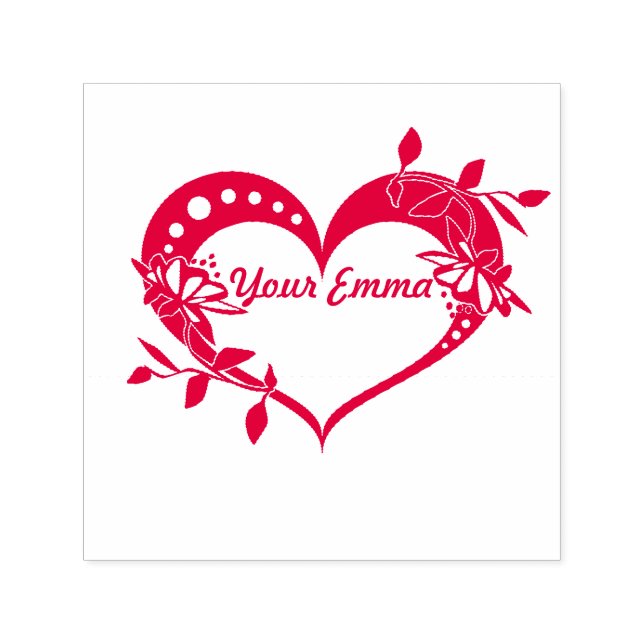 Tampon Auto-encreur Votre texte (Design)