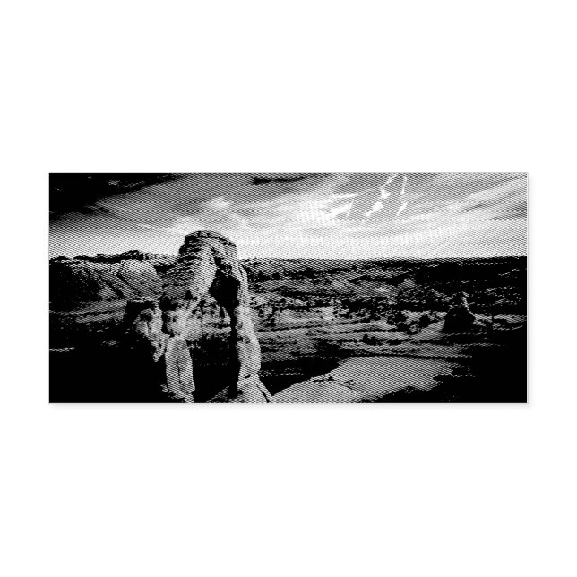 Tampon Auto-encreur Voûte en pierre (Design)