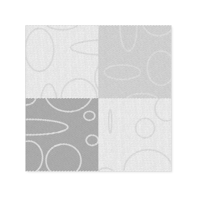Tampon Auto-encreur Wow moderne (Design)