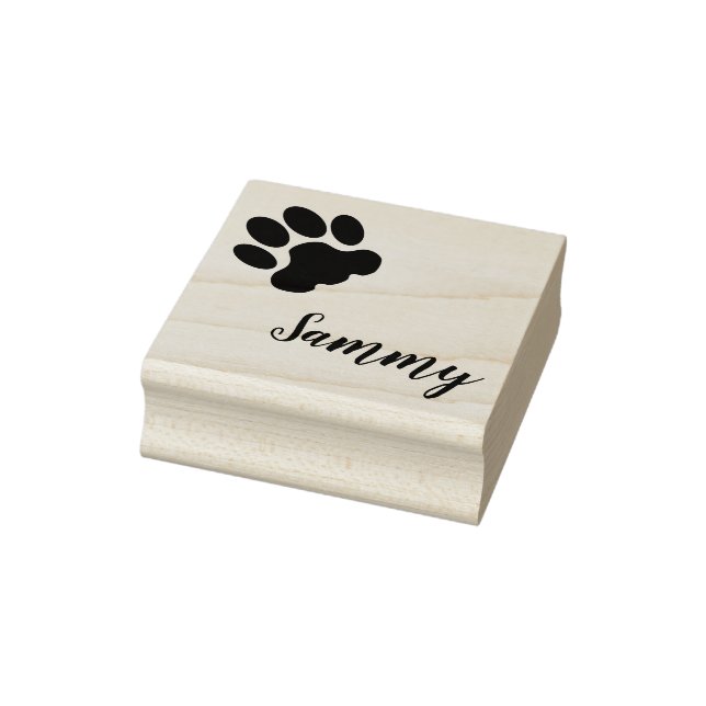 Tampon automatique de nom de chat personnalisé, ch (Tampon)