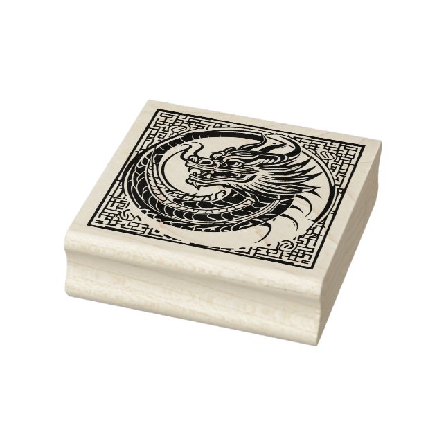 tampon d'art de dragon traditionnel (Tampon)