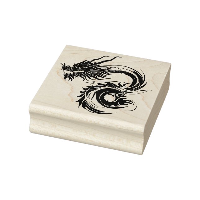 tampon d'art de dragon tribal (Tampon)